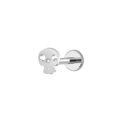 Skull Flat Back Stud