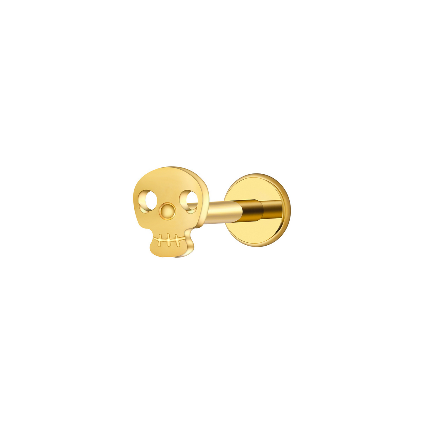 Skull Flat Back Stud