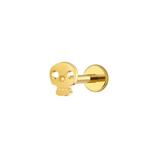 Skull Flat Back Stud