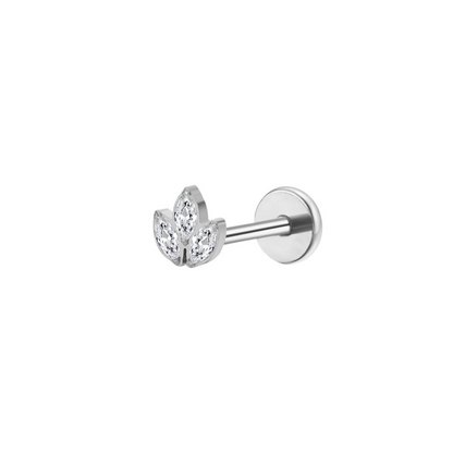 Laurel Flat Back Stud