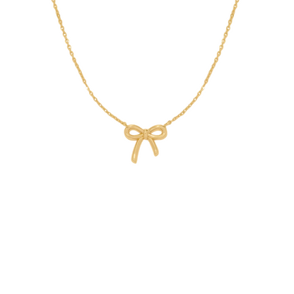 Bow Necklace