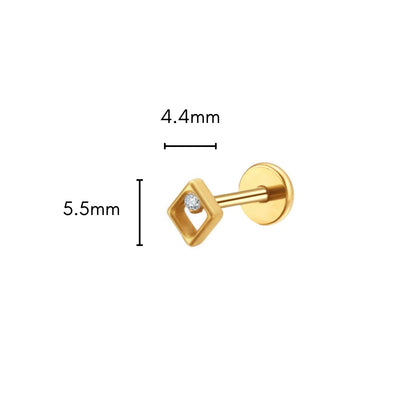 Radiant Flat Back Stud