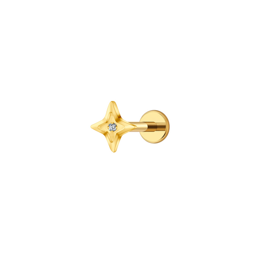 Star-Crossed Love Flat Back Stud